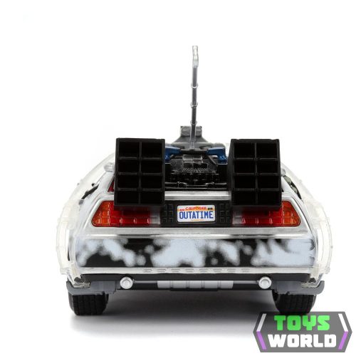 Back to the Future Diecast Model 1/24 Time Machine Frost