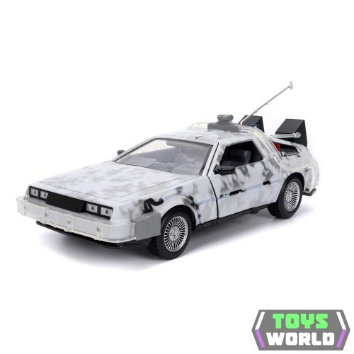 Back to the Future Diecast Model 1/24 Time Machine Frost