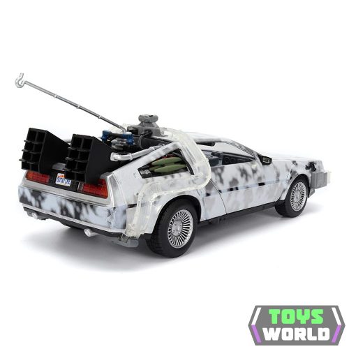 Back to the Future Diecast Model 1/24 Time Machine Frost