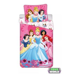 Disney Hercegnők Heart ágyneműhuzat 140×200cm, 70×90 cm