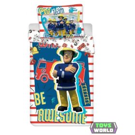   Sam a tűzoltó Awesome ágyneműhuzat Wake Up 140×200cm, 70×90 cm
