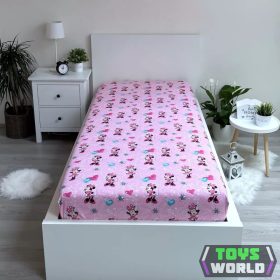 Disney Minnie Flowers gumis lepedő 90x200 cm