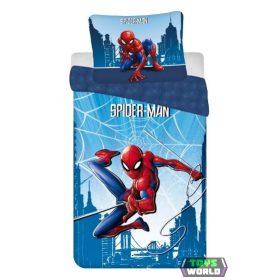 Pókember Skyline ágyneműhuzat 140×200cm, 70×90 cm