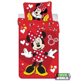   Disney Minnie Love & Stars ágyneműhuzat 140×200cm, 70×90 cm