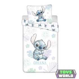   Disney Lilo és Stitch, A csillagkutya Ohana White ágyneműhuzat 140×200cm, 70×90 cm