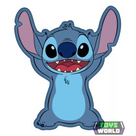   Disney Lilo és Stitch, A csillagkutya Alien formapárna, díszpárna 35 cm