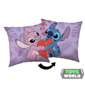   Disney Lilo és Stitch, A csillagkutya Kiss párna, díszpárna 40x40cm