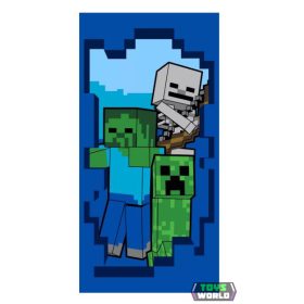   Minecraft Beware fürdőlepedő, strand törölköző Beware 70x140cm