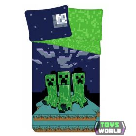 Minecraft Sssleep Tight ágyneműhuzat 140×200cm, 70×90 cm