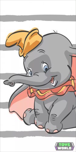 Disney Dumbo fürdőlepedő, strand törölköző Stripe 70*140cm