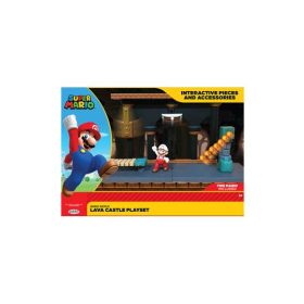 World of Nintendo Super Mario Játékkészlet Lava Castle