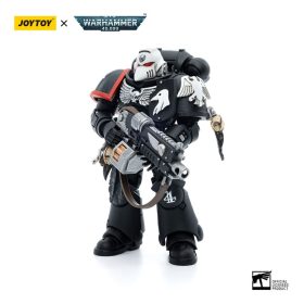   Warhammer 40k 1/18 Raven Guard Intercessors Sergeant Rychas akciófigura 12 cm