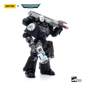   Warhammer 40k 1/18 Iron Hands Assault Intercessors Sergeant Kalock akciófigura 12 cm