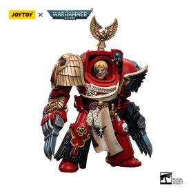   Warhammer 40k 1/18 Blood Angels Assault Terminators Sergeant Santoro akciófigura 12 cm