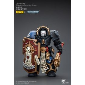   Warhammer 40k 1/18 Ultramarines Chaplain in Terminator Armour akciófigura 12 cm