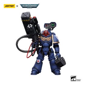   Warhammer 40k 1/18 Ultramarines Desolation Sergeant with Vengor Launcher akciófigura 12 cm
