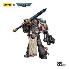   Warhammer 40k 1/18 Grey Knights Strike Squad Justicar akciófigura 12 cm