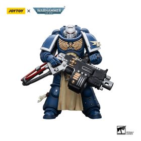   Warhammer 40k 1/18 Ultramarines Sternguard Veteran with Heavy Bolter akciófigura 12 cm