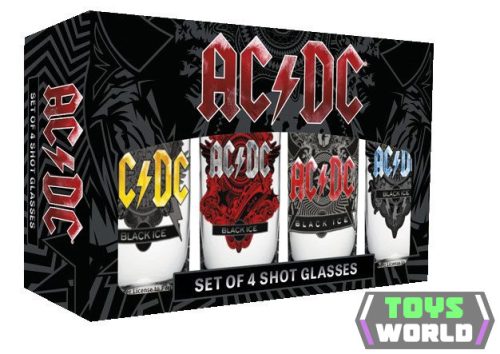 AC/DC röviditalos pohárkészlet
