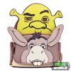 Loungefly Shrek - Shrek & Donkey táska hátizsák 31cm