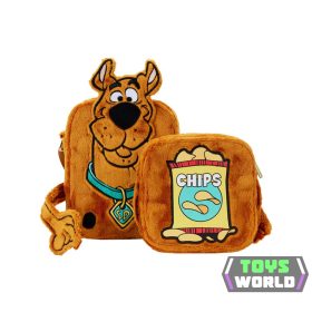   Loungefly Scooby-Doo Snacks plüss válltáska és pénztárca