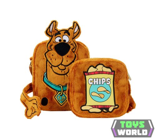 Loungefly Scooby-Doo Snacks plüss válltáska és pénztárca