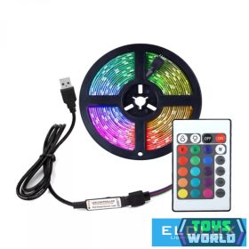 ELDLUX 5V RGB LED szalag szet 5050-30D 2M