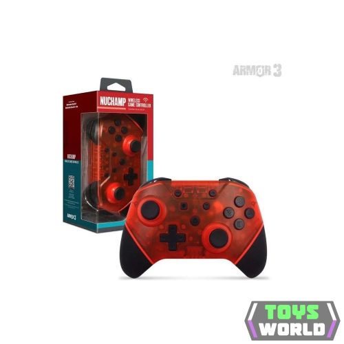 Armor3 NuChamp Nintendo Switch vezeték nélküli kontroller piros 