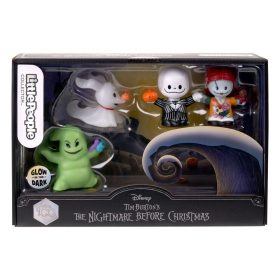   The Nightmare Before Christmas Fisher-Price Little People Collector 4 db-os Mini figura csomag 7 cm