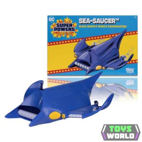DC McFarlane Super Powers 10 cm - Black Manta Sea Saucer jármű