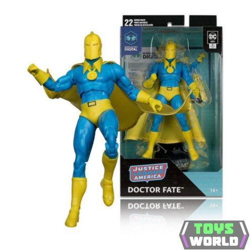 DC McFarlane Digital játékfigura 18 cm - Doctor Fate (Silver Age)
