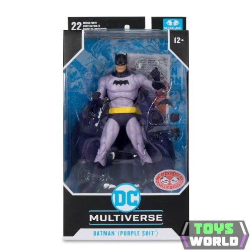 DC McFarlane DC Multiverse játékfigura 18 cm - Lila Batman (Ritka)