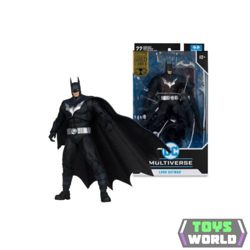 DC McFarlane DC Multiverse játékfigura 18 cm (Gold label) - Lord Batman (Justice Lords) különleges kiadás