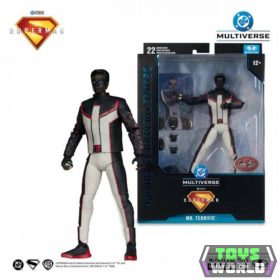   DC Comics Deluxe 18 cm-es Figura – Superman The Movie - Mr. Terrific (ritka)