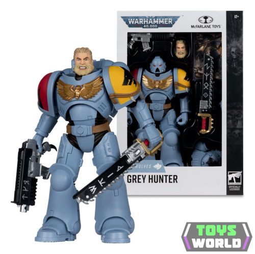 Warhammer 40,000 Action Figure Grey Hunter (Space Wolves) 18 cm