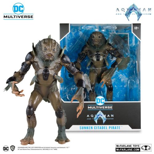Aquaman and the Lost Kingdom DC Multiverse Megafig Sunken Citadel Pirate akciófigura 30 cm