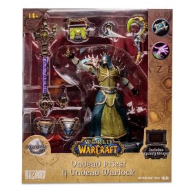   World of Warcraft Undead: Priest / Warlock akciófigura 15 cm