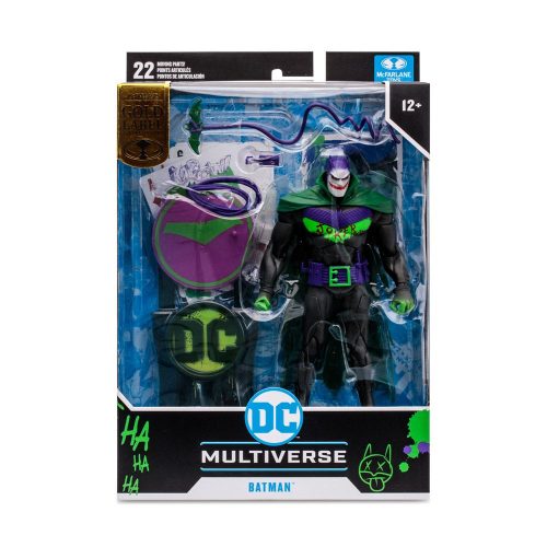 DC Multiverse Batman (Batman: White Knight) (Jokerized) (Gold Label) akciófigura 18 cm