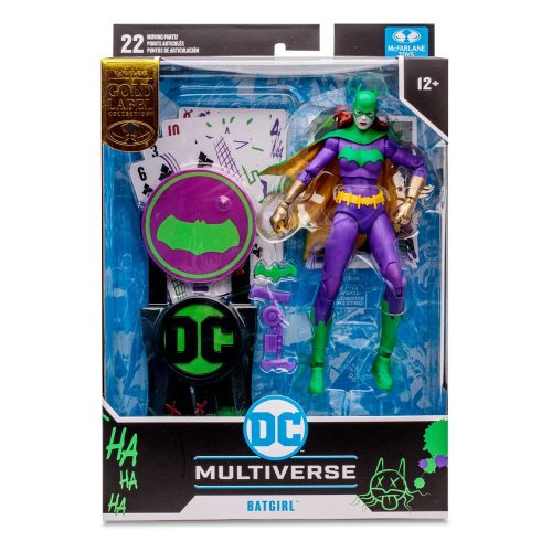 DC Multiverse Batgirl Jokerized (Three Jokers) (Gold Label) akciófigura 18 cm