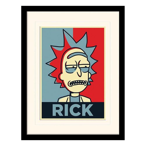 Rick and Morty Collector Print Keretezett Poszter Rick Campaign