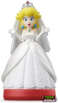 Nintendo amiibo Super Mario 'Wedding Peach' figura 