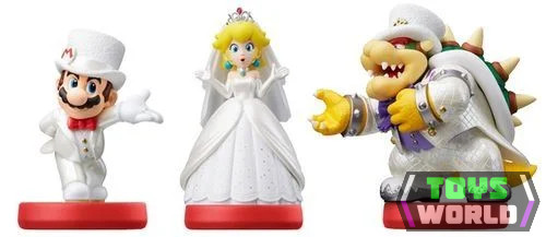 Nintendo amiibo Super Mario 3 darabos figura szett 