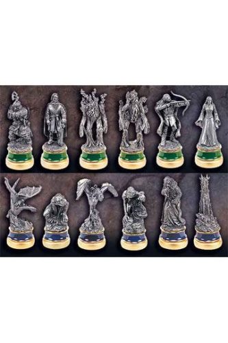 Lord of the Rings Chess Pieces The Two Towers sakk figurák
