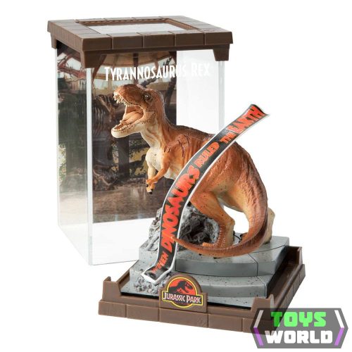 Jurassic Park Creature Tyrannosaurus Rex PVC Dioráma 18 cm