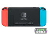 Nintendo Switch console with neon blue&red Joy-Con