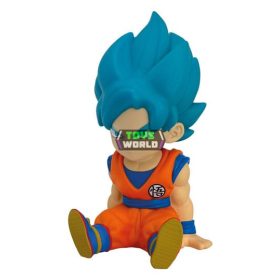  Dragon Ball Super Son Goku Super Saiyan Blue persely figura 15cm
