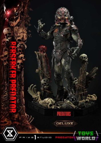 Predators Statue Berserker Predator Deluxe Bonus Version 100 cm