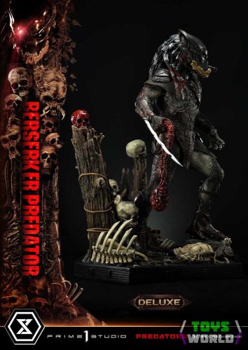 Predators Statue Berserker Predator Deluxe Bonus Version 100 cm