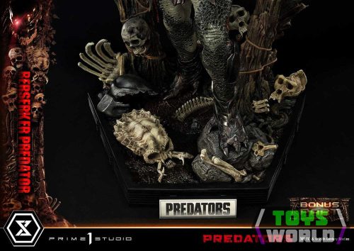 Predators Statue Berserker Predator Deluxe Bonus Version 100 cm