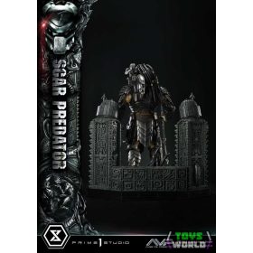   The Alien vs. Predator Museum Masterline Series Statue 1/3 Scar Predator 93 cm